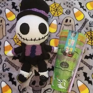Disney Nightmare Before Christmas Glow Tumblers Brand NEW